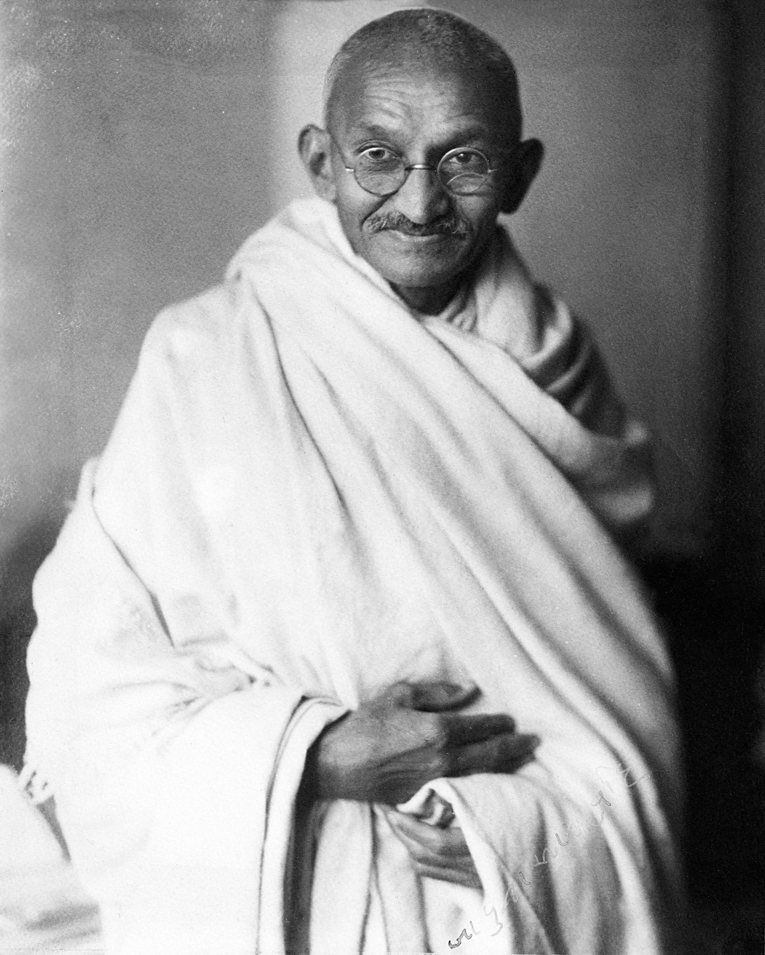 Mahatma Gandhi Standing